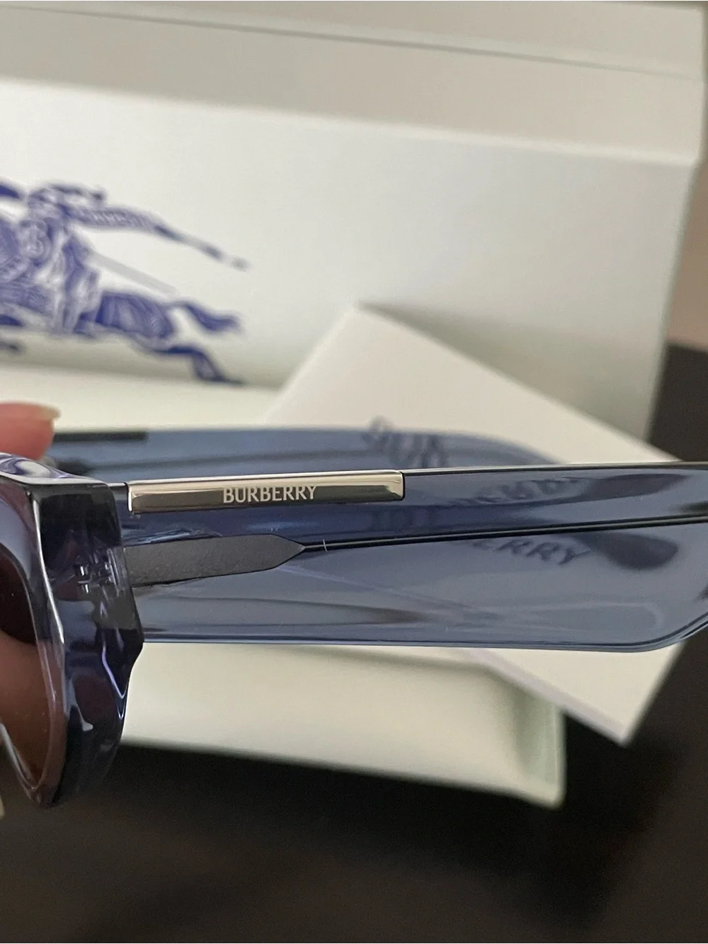 NIB Burberry Cat Eye Sunglasses